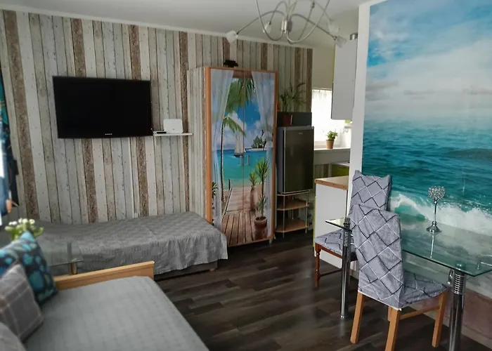 Centrum Ul Budowlanych 10 Dwa Lozka W Kawalerce アパート